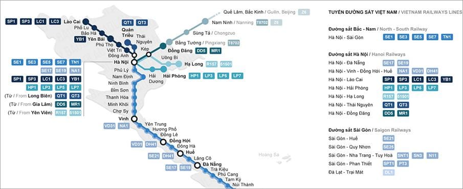 σιδηροδρομικός σταθμός ho chi minh city χάρτης