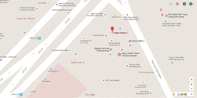 Χάρτης της saigon square