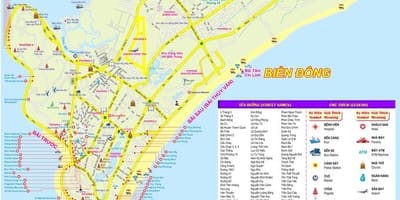 Χάρτης της ho chi minh city port
