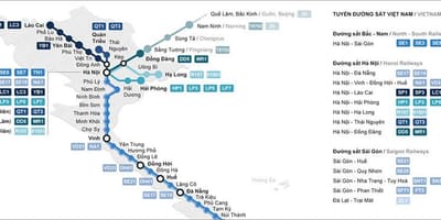 Σιδηροδρομικός σταθμός ho chi minh city χάρτης