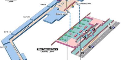 Saigon airport χάρτης